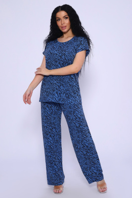 Костюм 24669 голубой