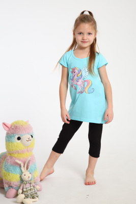 Костюм 78582 бирюза